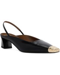 Giuseppe Zanotti - Leather Heeled Pumps - Lyst