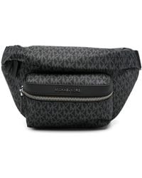 Michael Kors - Sac Banane Brooklyn À Plaque Logo - Lyst