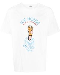 Bode - Slogan-print Cotton T-shirt - Lyst