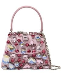 Self-Portrait - Mini-Tasche Mit Kristallen - Lyst