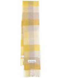 Acne Studios - Sciarpa A Quadri - Lyst