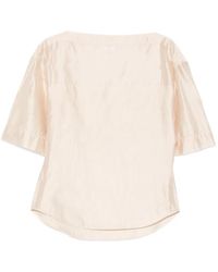 Filippa K - Short-Sleeve Blouse - Lyst