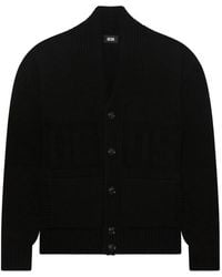 Gcds - Cardigan Boutonné À Col Châle - Lyst