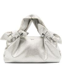 GIUSEPPE DI MORABITO - Bolso shopper con apliques de strass - Lyst
