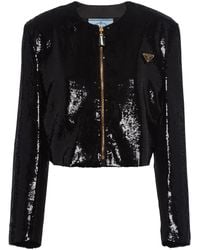 Prada - Jack Verfraaid Met Pailletten - Lyst