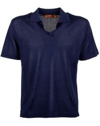 Cruna - Polo Levante Con Cuello En V - Lyst