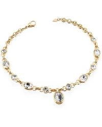 Guess - Mamounia Crystal-Embellished Chain Necklace - Lyst
