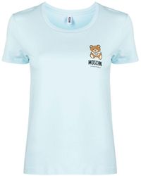 Moschino - Underwear Teddy Bear-print T-shirt - Lyst