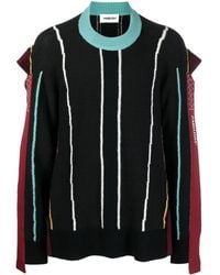 Ambush - Striped-knit Jumper - Lyst