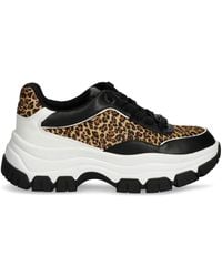 Guess - Animal-Print Sneakers - Lyst