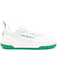 Casablancabrand - Tennis Court Leather Sneakers - Lyst