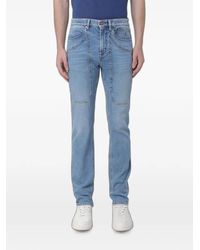 Jeckerson - Jean Skinny À Patch Brodé - Lyst