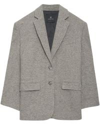 Anine Bing - Blazer Quinn con botones - Lyst
