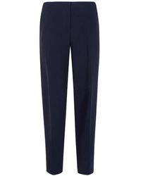 Liviana Conti - Pressed-Crease Straight-Leg Trousers - Lyst