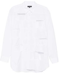 Comme des Garçons - Chemise À Découpes - Lyst