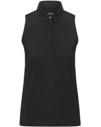 K-Way - Adour Sleeveless Polo Top - Lyst