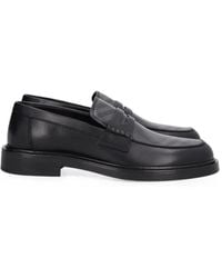 Burberry - Check-And-Leather Pembroke Loafers - Lyst