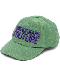 Versace Jeans Couture - Logo-Embroidered Denim Baseball Cap - Lyst