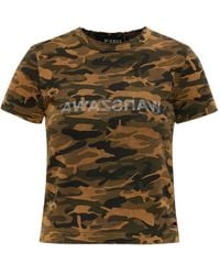 MISBHV - Camouflage-Print T-Shirt - Lyst