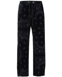 DON'T @ ME - Paisley-Pattern Corduroy Trousers - Lyst