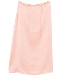 Marc Cain - Midi-Rok Met Trekkoord - Lyst