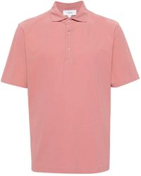 Lardini - Short-Sleeve Cotton Polo Shirt - Lyst
