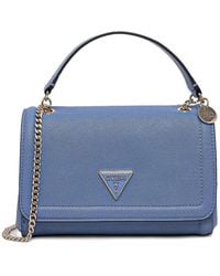 Guess - Logo-Plaque Shoulder Bag - Lyst