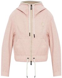 Moncler - Hoodie Met Logopatch - Lyst
