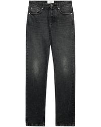 Ami Paris - Straight-Leg-Jeans mit Logo-Patch - Lyst