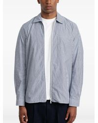 Edmmond Studios - Chemise Tyne À Fermeture Zippée - Lyst