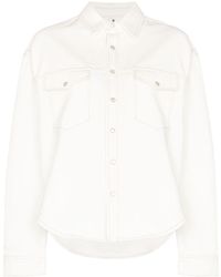 Wardrobe NYC - Veste en jean à boutonnière - Lyst