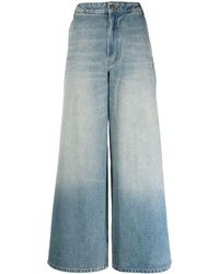 Gauchère - Low-rise Wide-leg Jeans - Lyst