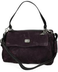 A.s.98 - Lèa Twist-Lock Suede Tote Bag - Lyst