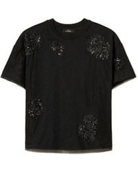 Twinset - Embroidery T-Shirt - Lyst