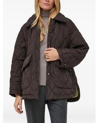 Beatrice B. - Quilted Diamond-Pattern Jacket - Lyst