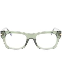Victoria Beckham - Rectangle-Frame Glasses - Lyst