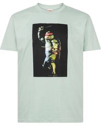 Supreme - Raphael-Print Crew-Neck T-Shirt - Lyst