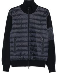 Paul & Shark - Quilted Wool-Sleeve Jacket - Lyst