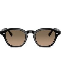 Oliver Peoples - Lunettes De Soleil L.A - Lyst