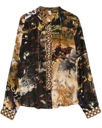 Yavi - Hemd Mit Print - Lyst