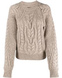 Isabel Marant - Paloma Cable-knit Jumper - Lyst