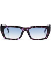 Palm Angels - Rectangle-Frame Sunglasses - Lyst