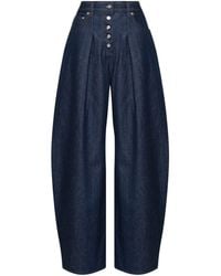 Jacquemus - Jeans a gamba ampia Le De-Nimes Ovalo - Lyst