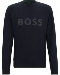 BOSS - Sweater Met Logoprint - Lyst