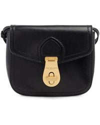 The Bridge - Buckle-Detail Leather Cross Body Bag - Lyst