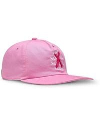 ANTI SOCIAL SOCIAL CLUB - Cancelled Paint Embroidered Snapback Cap - Lyst