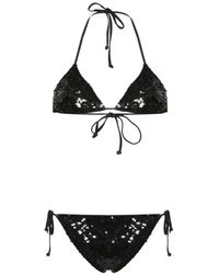 P.A.R.O.S.H. - Bikini à design brodé de sequins - Lyst