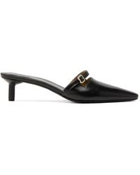 Marsèll - Buckled-Strap Point-Toe Mules - Lyst