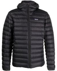 Patagonia - Logo-Patch Padded Down Jacket - Lyst