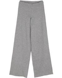 Baserange - Wide-leg Cashmere Trousers - Lyst